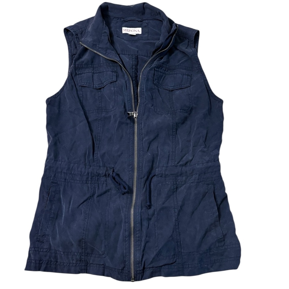 Merona Women's Dark Blue Vest